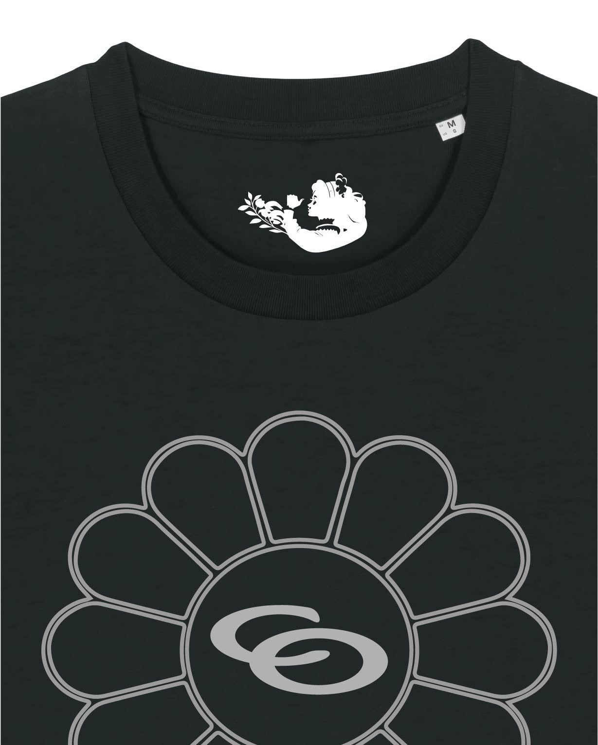 Flowers of Cammino Tee - Black
