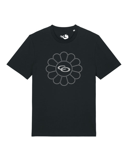 Flowers of Cammino Tee - Black
