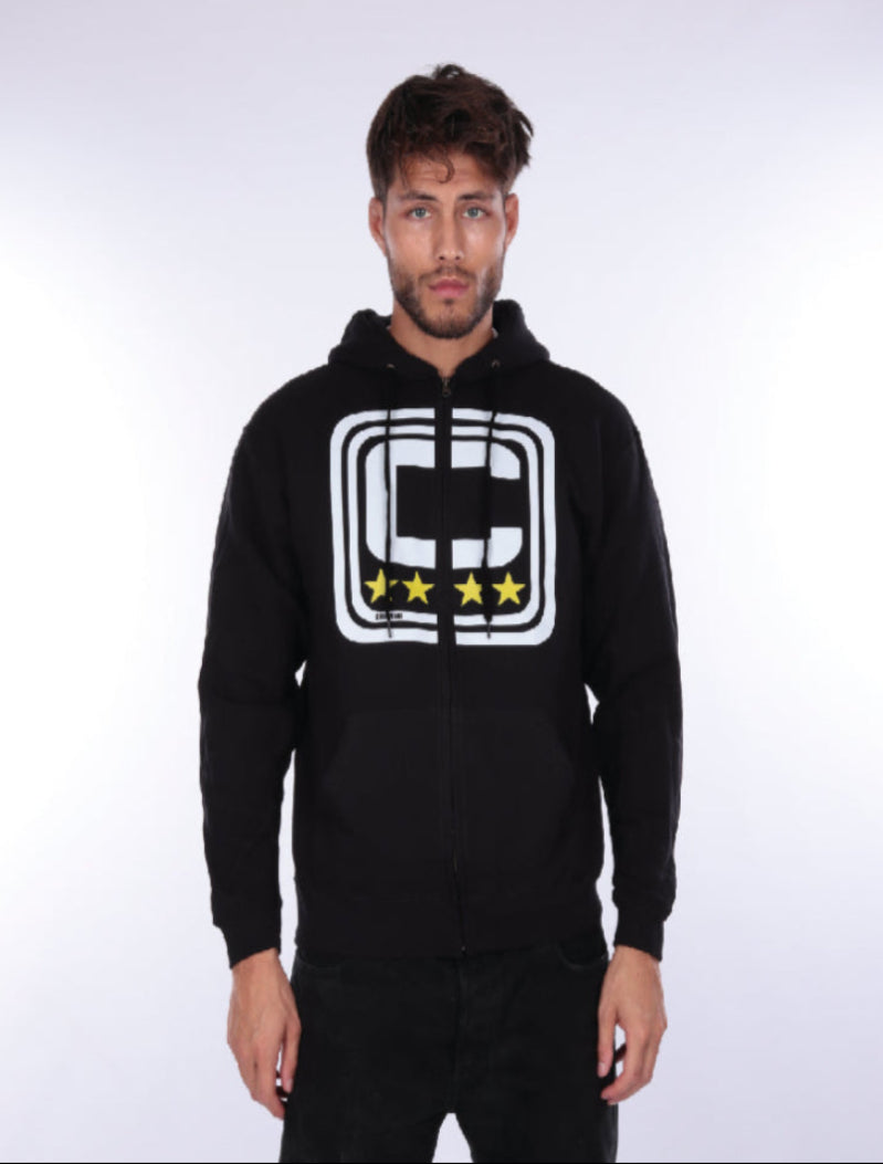 Cammino Vice Zip Hoodie - Black